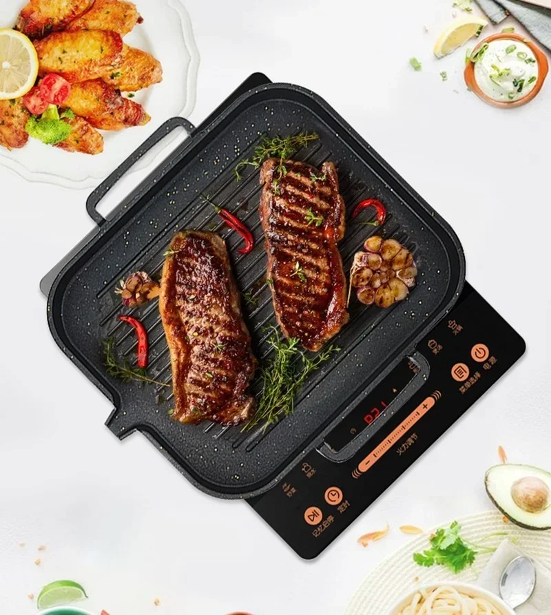 Aluminum Frying Pan Non-stick  - Korean Bbq Grill review and price