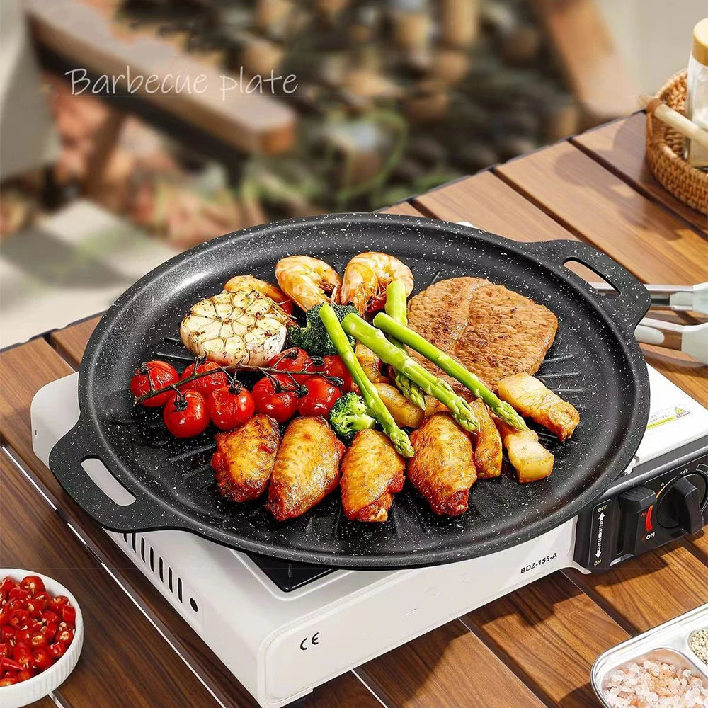34CM Outdoor BBQ Grill Pan Non - Korean Bbq Grill review and price