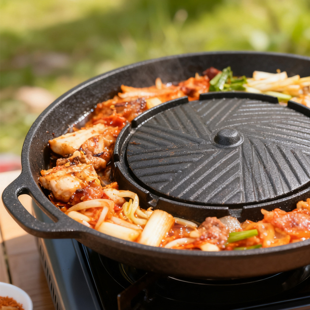 KOSUN Korean BBQ Grill Pan 2 i - Korean Bbq Grill review and price