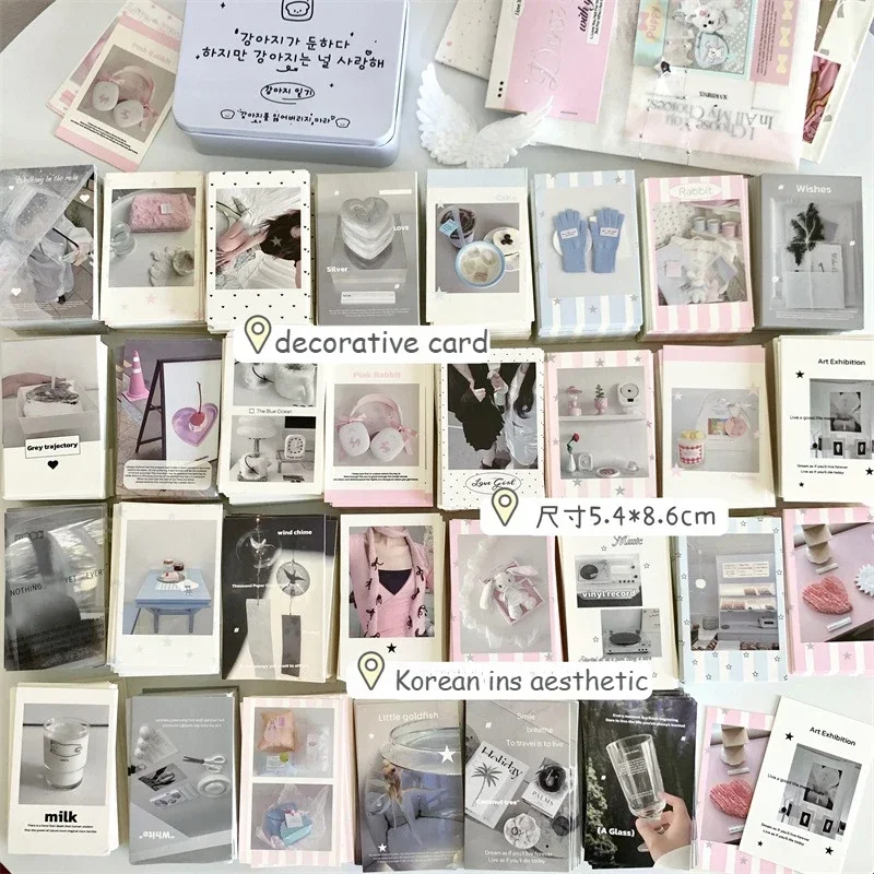 30Pcs Korean Ins Chic Girlish  - Korean Daily Lifestyle review and price